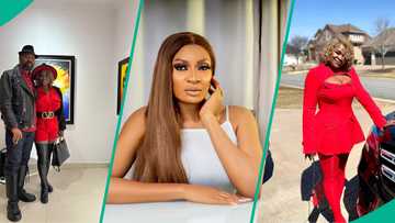 Linc Edochie's wife Yinka makes u-turns, calls him Odowgu after announcing split amid clash with May