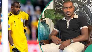 Tears as former Super Eagles goalkeeper Enyeama loses father