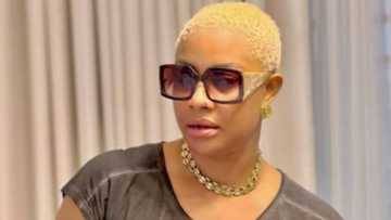 Actress Angela Okorie shows off loaded gun in viral video as she asks fans about church, causes frenzy online