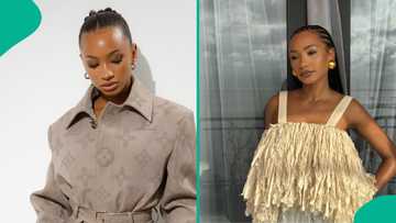 Temi Otedola rocks stunning blue dress to celebrate 29th birthday, Mr Eazi reacts: “Iyawo send aza”