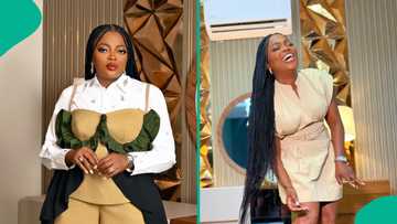 Funke Akindele reacts as troll drags her for taking photos on Europe's streets: “Upon all the money"