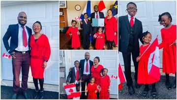 Thank God: Nigerian woman rejoices as she and family become Canadian citizens, shares beautiful photos