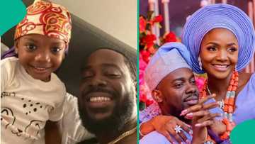 Adekunle Gold and Simi's daughter Deja's look in new video stirs up debate, divides fans