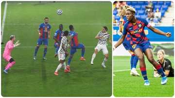 Nigerian star playing for Barcelona calls out Man United after dropping points as City open 14 points gap