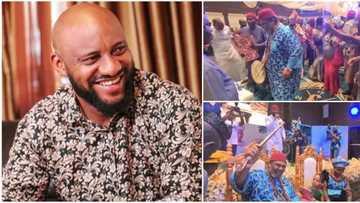 Yul Edochie hypes his parents in sweet video, Pete shows off dance steps at 53rd wedding anniversary after party