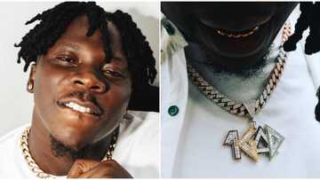 Stonebwoy splashes N32m on diamond chain and customises 1GAD for his birthday, flaunts it in video