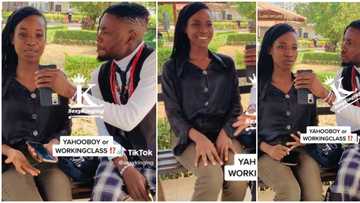 Nigerian lady explains why she prefers a working-class man to a yahoo boy, video stirs massive reactions