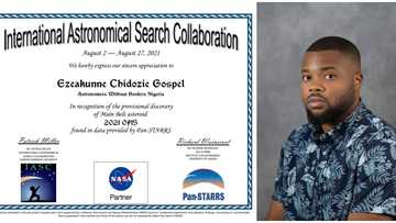 Nigerian PhD student discovers 3 Asteroids in Global Citizen Science Program