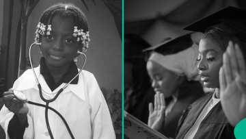 Lady who dreamt of becoming doctor since childhood marks 2 years of achieving her dream