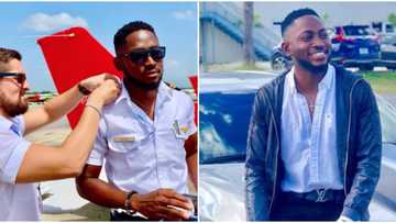 BBNaija Miracle celebrates as he passes his Flight Instructor Instrument airplane exam, plans for enjoyment