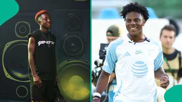 After snubbing Peller, Super Falcons star Abiodun meets US streamer iShowSpeed, invites him to Lagos