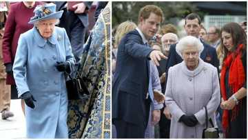 Queen Elizabeth happily reunites with grandkids after recovering from COVID-19