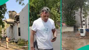 Rare video shows moment survivor of Air India plane crash walked back to fire to rescue his brother