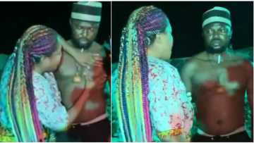 Toyin Abraham shocked as hubby avoids her romantic gesture on movie set, shares video