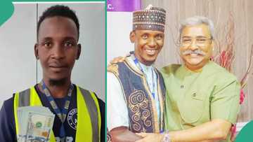 "I had only N3,800 in my GTB bank account when I picked $10,000": Honest Aminu Kano Airport Worker