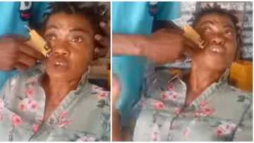 Hilarious video of scared woman trying to get a nose piercing leaves peeps cracking up