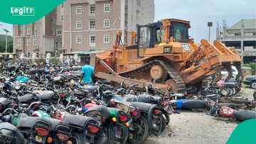 Haramta acaba: Hukumar FCTA ta ruƙurƙushe babura sama da 600 a Abuja