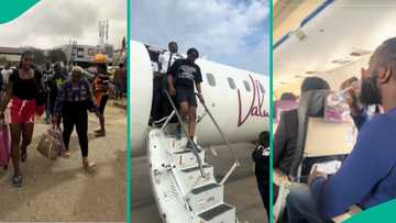 Askerkine picks 3 passengers at bus park, puts them on plane to Abuja, gives free shopping