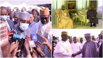 2023: Atiku visits IBB in Minna, reveals when he will declare presidential ambition