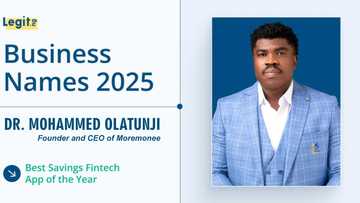 MoreMonee's Mohammed Olatunji wins 2025 Legit Business Names award