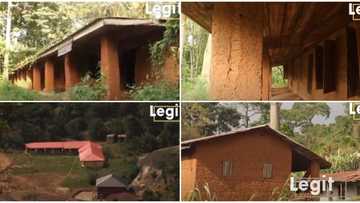 Photos of 125-year-old school in Nigeria built on a mountain by British Colonial Masters, it is still strong