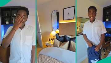 Nigerian mum shares son's emotional reaction after redesigning his bedroom in video
