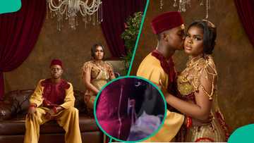 Peller and Jarvis' Traditional Wedding Money Bags Stir Reactions Online: "The Love is Massive"