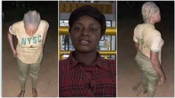 NYSC corps member who was dehumanised and embarrassed by female soldier finally speaks in video