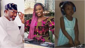 Billionaire Femi Otedola offers to provide girl's scholarship to university level for singing DJ Cuppy's new song Gelato