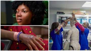 Meet ‘Omeife' NIgeria and Africa's first Human-like robot which speaks five languages