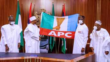 Edo: Ku kiyayi irin abinda ya faru a Zamfara da Rivers - Buhari ya gargadi Ganduje, Bagudu da Buni
