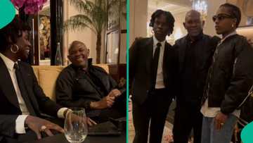 Tony Elumelu's unexpected link up with ASAP Rocky, Rema in Paris leaves people talking, video trends
