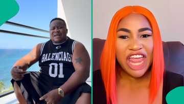 Cubana CP's 'baby mama' exposes him, claims he houses a woman in Abuja: "I pity your wife's health"