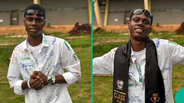 "I am finally a graduate": Nigerian man emotional as he shares academic journey