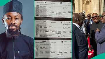 Pope Leo inauguration: Man narrates what Peter Obi reportedly told him, shares his "flight ticket"