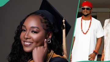 Paul Okoye celebrates ex-wife as she bags degree in US, fans hit Ivy: "Gen Z say na belle dey want"