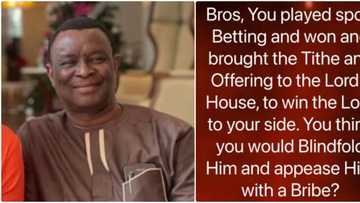 "Paying tithe with winnings from sports betting is bribe before God"- Popular cleric declares, gets reactions