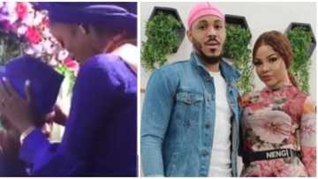 The Ozo of my life: Viral video of Nigerian bride hailing her husband at their traditional ceremony
