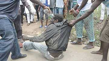 Jama'ar gari sun cinna wa wani dan fashi da makami wuta a Yola