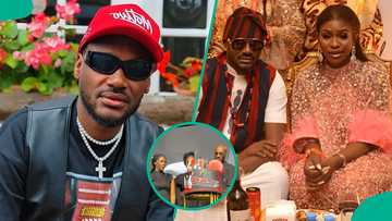 Natasha Osawaru absent as 2Baba's 7 kids warm hearts at singer's 51st b'day party and album launch