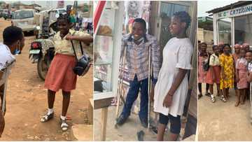 So kind: Physically challenged Nigerian man hailed on social media for enrolling orphan in catering school