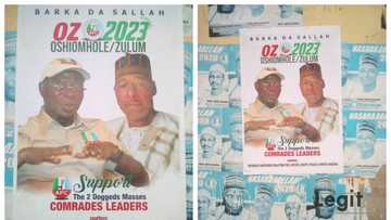 Hotunan Zulum da Oshiomole Na Yakin Neman Shugaban Kasa a 2023 Sun Bazu a Gombe