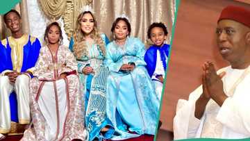 "Dis is too much, they're kids": Reactions trail Regina Daniel, senior wife's family photo, pics trend