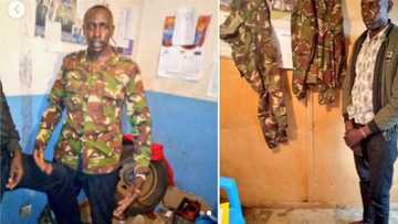 Matashi ya yi shigan soja, ya dura ofishin 'yan sanda ya lakadawa Constable duka