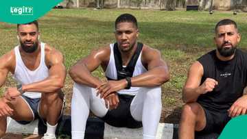 Anthony Joshua's friends' funeral live updates: Boxing star attends Janazah as video surfaces
