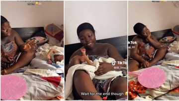 "What is it?" Frustrated first-time mum laments as her newborn baby cries uncontrollably in trending video