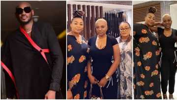 Annie has suffered: Reactions as 2baba's close friends link up with Pero in Abuja, call her first lady