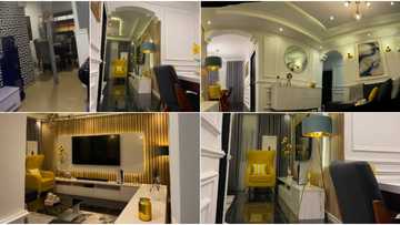 Nigerian man transforms apartment into beautiful abode, many react to adorable photos