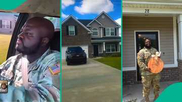 Man who relocated to America and joined US military buys nice house after 15 months