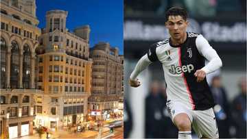 Ronaldo flaunts muscular physique, shows off new hotel (photos)